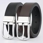2-in-1 Reversible Leather Belt