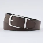 2-in-1 Reversible Leather Belt - Image 3